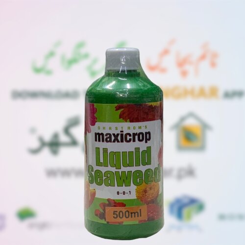 Seaweed Liquid Spray, Seaweed 500ml, Fertilizer Maxicrop Soaking Seeds And Bulbs Cutting And Rooting Plants Water Soluble Seedling 