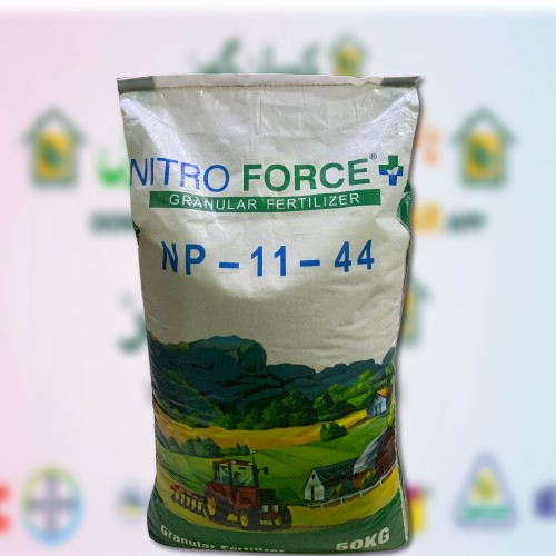 Nitroforce 50KG Granular Fertilizer Nitro Force NP 11 44 Nitrogen 11 Phosphorus 44 ( MAP Zorawar Type ) Imported Fusion Globar Sourcing