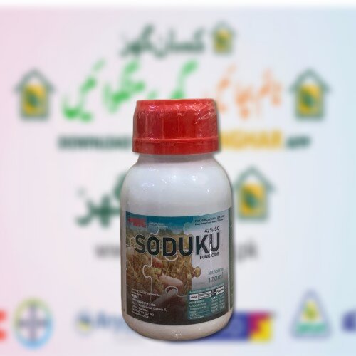 Soduku 42SC 120ML Fungicide best for rust of wheat crop, leaf spots and etc Chlorothalonil + Tebuconazole FMC 