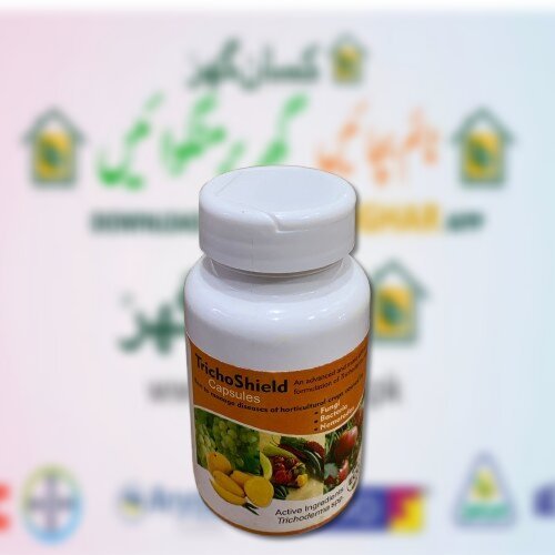 2nd Tricho Shield 60 Capsules Trichoderma Diseases of Horticulture crops caused by Fungi, Bacteria, Nematodes Trichoshield