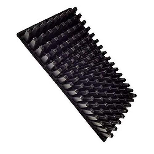 2nd Seedling Tray - 200 Holes - Pack Of 2 - Black