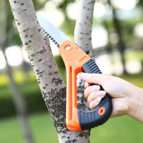 2nd Folding Portable Precision Ground Tooth Hand Saw Garden Trimmer Woodworking Saw