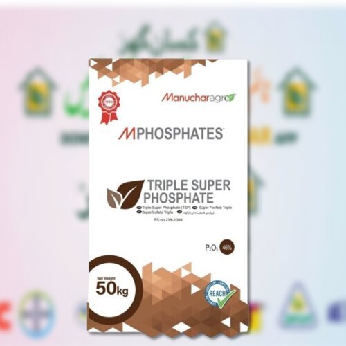 TSP 50kg Triple Super Phosphate for all crops and plants Imported Manuchar fertilizer P2O5 46 Percent phosphorus