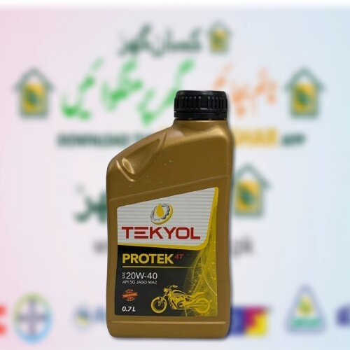 Protek 4T 0.7Liter TEKYOL 20W-40 API SG JASO MA2 Active Protection TEK YOL  Protek 4T 0.7Liter TEKYOL 20W-40 API SG JASO MA2 Active Protection TEK YOL Mobil Oil for Motor Cycle 4 strock Engine Oil  Best for Engine Spray Machine