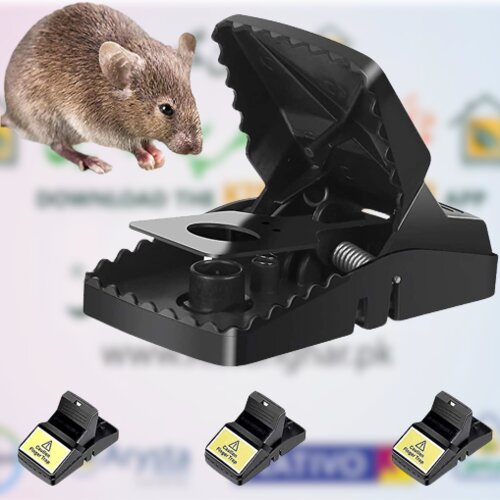 Heavy Duty Plastic Mouse Trap Rat Trap 1 Pc Quick And Effective Snap Traps, Reusable Mouse Traps For Home, Small Rats Tomcat Type Trap
