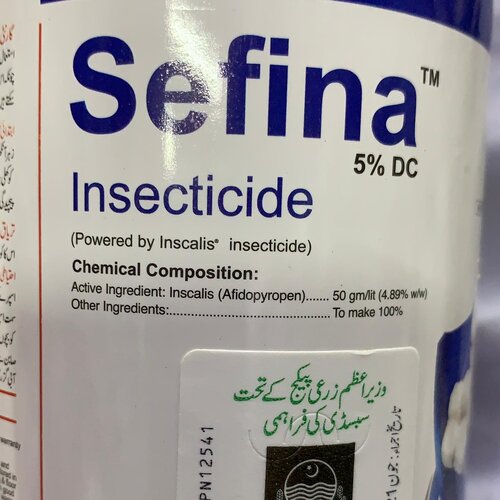 2nd Sefina 400ml Engro Pesticides Basfâ€™s Inscalis ( Afidopyropen ) 50gm/lit ( 4.89% W/w ) ( Safina )