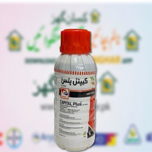 Capital Plus 41.7EC 500ML Insecticide Triazophos + Betacyfluthrin Target worms, aphids, thrips and whitefly