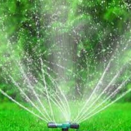 2nd Grass Sprinkler with Stand 1 PC best for watering grass and plants automatic irrigation 360 Degree rotation water throw Imported 