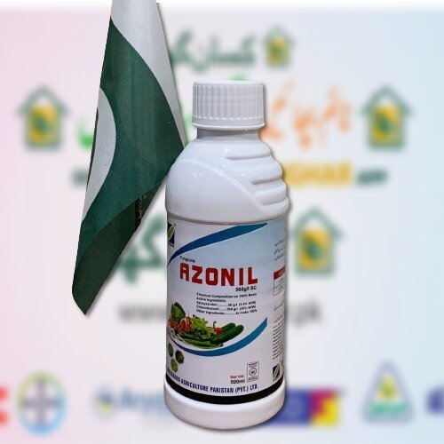 Azonil Fungicide 560SC 500ML for all crops and plants New chemistry Azoxystrobin + Chlorothalonil Zhengbang Pakistan