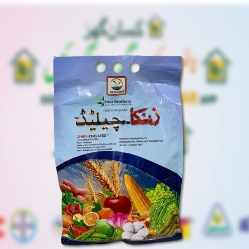 Zinka Chelated 2KG EDTA CHELATED Zinc Crop Supplement for all crops and fruit plants Tarzan Fourbrothers Granular best for Foliar spray and soil application Zinka