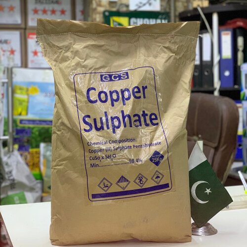2nd Copper Sulfate Pentahydrate 25kg Good Quality Micro Crystals Imported Cuso4.5h2o Neela Thotha نیلا تھوتھا