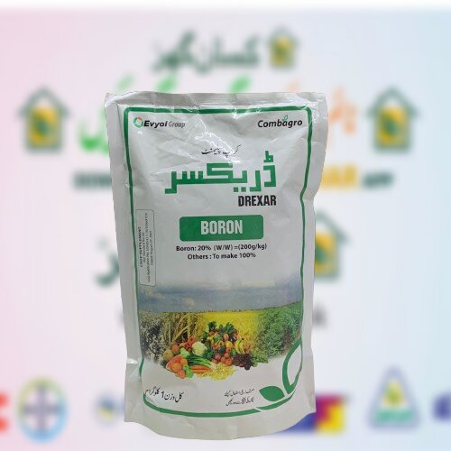 2nd Boron 20 Percent 1KG Drexar Combagro Evyol Group Kanzo Ag pharma Soluble boron بوران