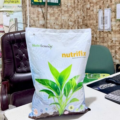 2nd Nutrifix Fertilizer Grade 8KG NPK Nitrogen 5w/w and Potash 20w/w Rich in Potash, Stress Releaser, Added Micronutrients, like boron, zinc, mag etc and biostimulants and PGRs Techno Agri Solutions Pvt Ltd Nutri Science Nutri Fix