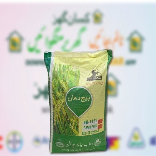 2nd Pk-1121 Kainat Ps 2 Paddy Seed 20kg Punjab Seed Rice Seed