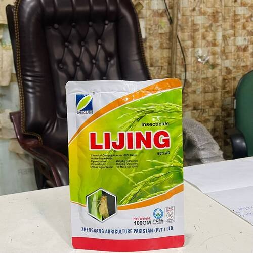 2nd Lijing 60wg 100gm Pymetrozine 40w/w Dinotefuran 20 W/w Insecticide Zhengbang Agriculture Pakistan Plant Hopper
