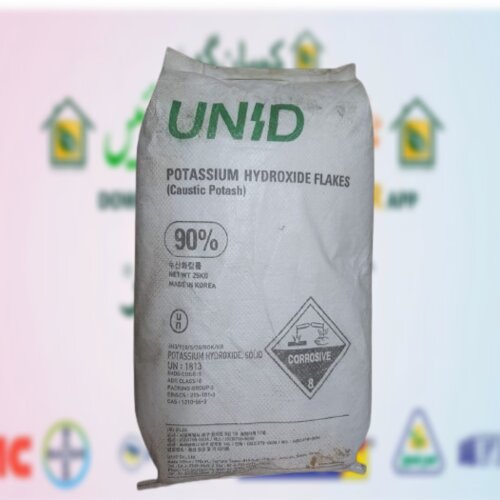 Potassium Hydroxide Flakes ( Caustic Potash ) 90 Percent 25kg Import Korea 