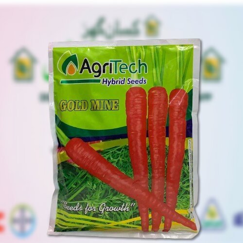 Carrot Seeds 1kg Gold Mine Pure Red Carrot Seeds Green Gold Gajar Seed